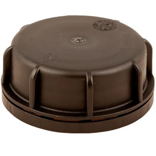 Bilde av (6060000006)KAPSEL 60 MM SORT M/LÅSERING UN GODKJENT