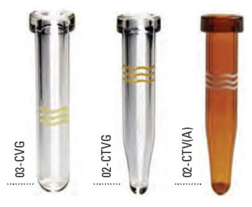 Bilde av Utgått - 200 UL CRIMP VIAL 500/PK CLRTAPERED