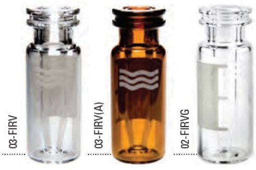 Bilde av Utgått - 300UL FIXED INSERT SNAP CAPCLEAR VIALS 500/PK