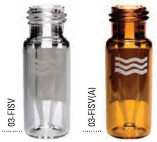 Bilde av Utgått - MICRO+ 300UL FIXED INSERT CLR 9MM SCREW TOP VIAL 500/PK
