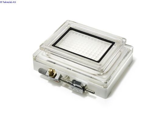 Bilde av Robotic Compatible Universal vacuum Manifold, acrylic, c/w gauge
