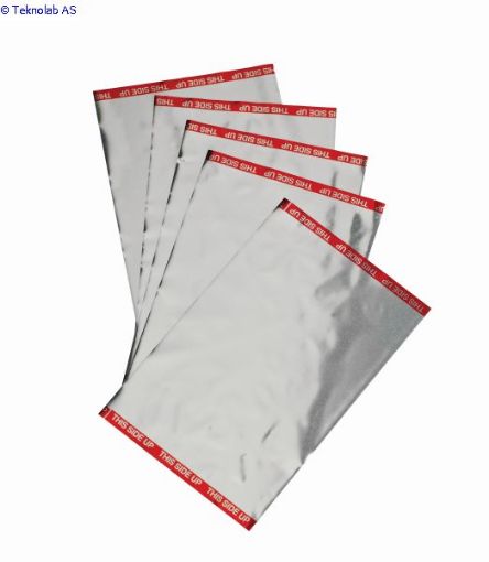 Bilde av 125mm x 78mm sheets printed with colour coding and Right Side Up for ease of use
