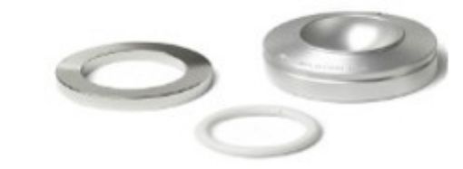 Bilde av DrySyn SnowStorm MULTI 100 mL Inserts: pack of 3, with weights and flask seals.