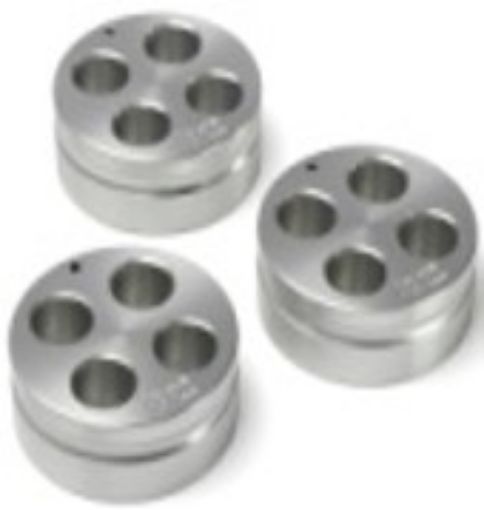Bilde av DrySyn SnowStorm MULTI 4 position reaction vial inserts - custom: pack of 3, manufactured to fit you