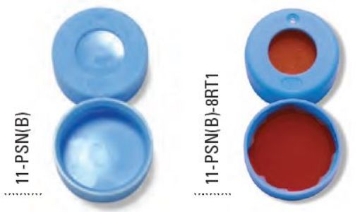 Bilde av Utgått - 11MM PE SNAP CAP PRE-FITTED WITH A RED RUBBER/PTFE SEAL - BLUE