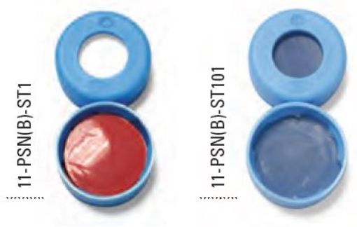 Bilde av Utgått - 11MM PE SNAP CAP PRE-FITTED WITH A BLUE SILICONE/PTFE SEAL - BLUE