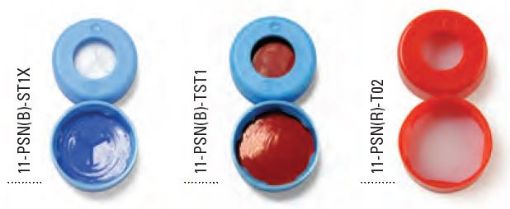 Bilde av Utgått - 11MM PRE-SLIT SNAP CAP BLUE W/PTFE/SILICONE   500/PK