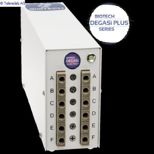 Bilde av Biotech DEGASi® PLUS SEMI-PREP  Stand Alone Degasser, 6-channel 925 µl Systec AF
