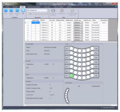 Bilde av HTA Autosampler Manager