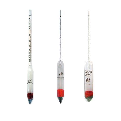 Bilde av High precision alcoholometer, 20-30 : 0.1% vol Tp.20°C