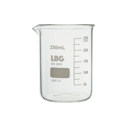 Bilde av Beaker, low form, 250 ml, LBG 3.3.