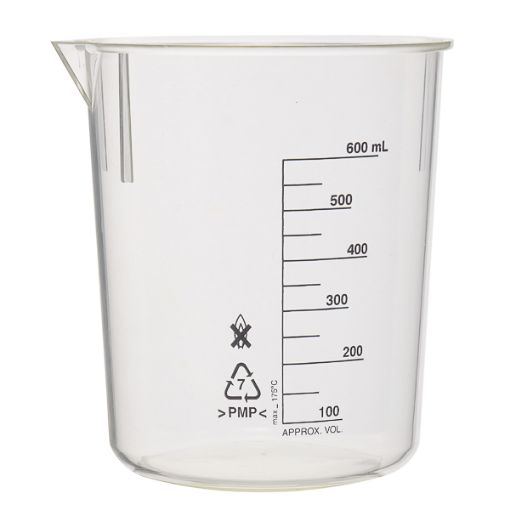 Bilde av Beaker, low form, PMP, 50 ml, 12 pcs.