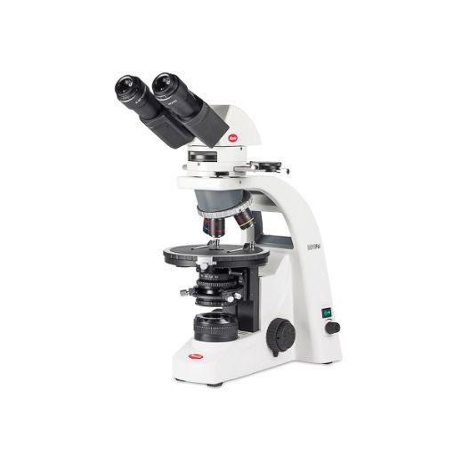 Bilde av Professional petrographic microscope MOTIC BA-310 POL, binocular, EU plug