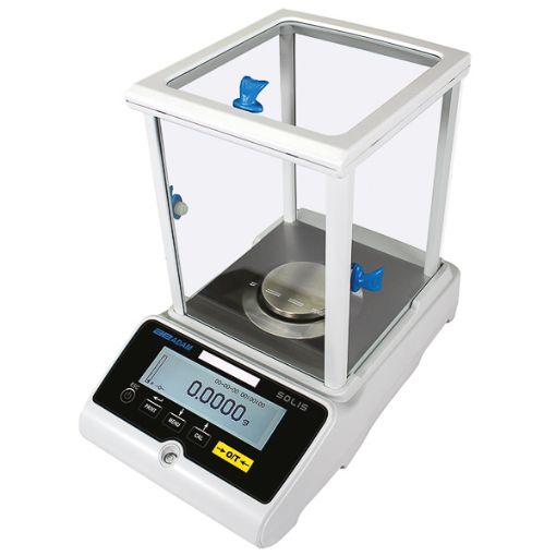 Bilde av Precision balance, ADAM, SOLIS series, 6200 g x 0,01 g, external calibration, EU plug