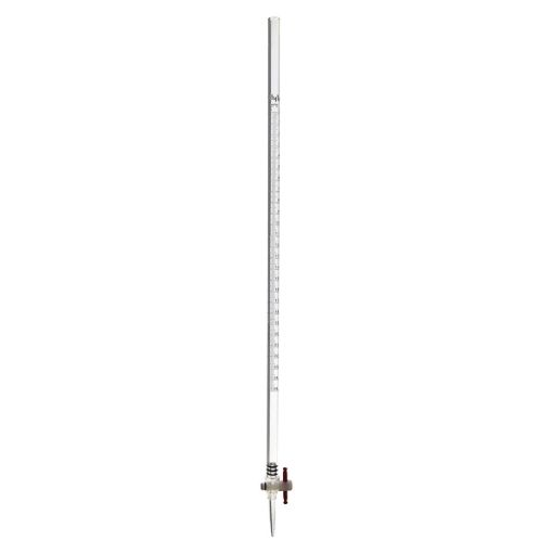 Bilde av Plastic burette with PTFE straight stopcock, 50 ml, PMMA