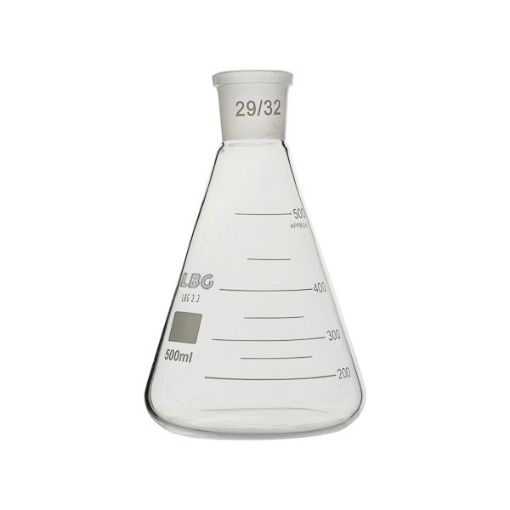 Bilde av Flask, Erlenmeyer, mouth 14/23, LBG 3.3, 100 ml