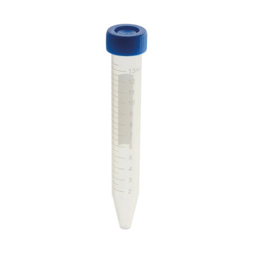 Bilde av Graduated Centrifuge tubes with screw cap, 15 ml, PP, 100 pcs