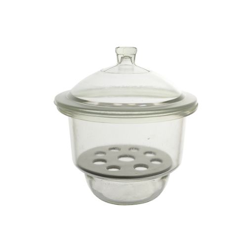Bilde av Dessicator with knobbed lid and porcelain plate, 300mm, LBG N