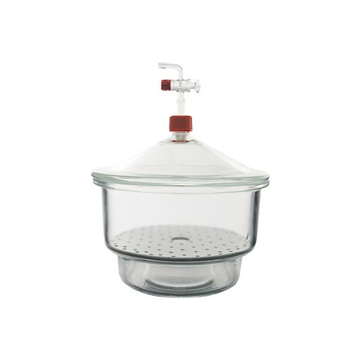 Bilde av Vacuum type dessicator, glass stopcock and lid, 200 mm, Premium Line