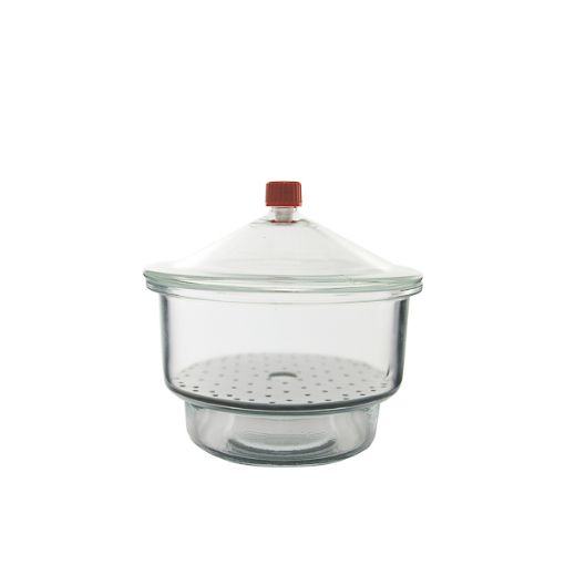 Bilde av Dessicator with knobbed lid and porcelain plate, 200 mm, Premium Line