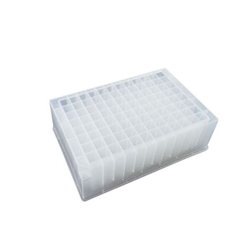 Bilde av Deep Well plates, 2,0 ml, 96 well, U-bottom, round well, 50 pcs