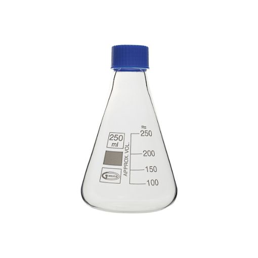 Bilde av Erlenmeyer flask with screw cap GL 32, Premium Line, 1000 ml, 6 pcs