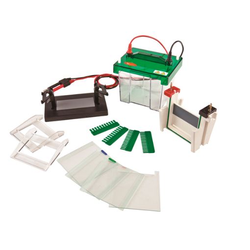 Bilde av Vertical electrophoresis system, gel size 82 x 88mm, 1 or 2 gels