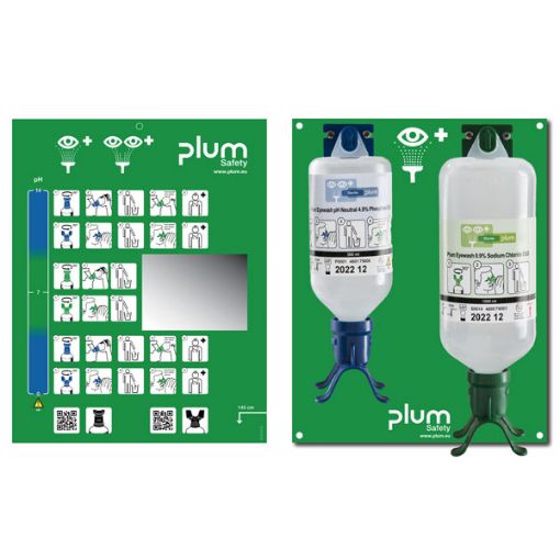 Bilde av DUO Eyewash stationary stand
