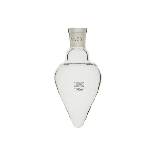 Bilde av Flask, pear shape, 14/23, LBG 3.3, 10 ml