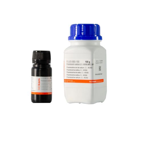 Bilde av Fluorescein sodium, C.I. 45350 BP 100 g