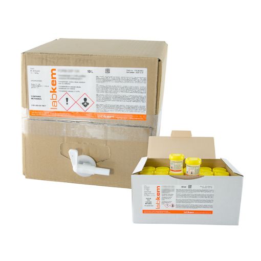 Bilde av Formaldehyde 3.7-4.0% prefilled container HIS buffered pH=7, 24x120 ml