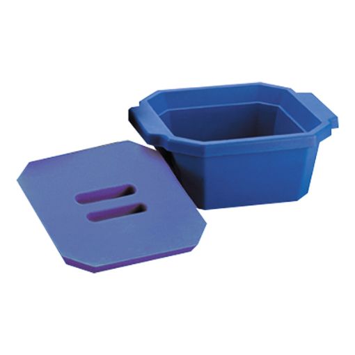 Bilde av Ice bucket with lid, polyurethane, blue color, 4,5 L