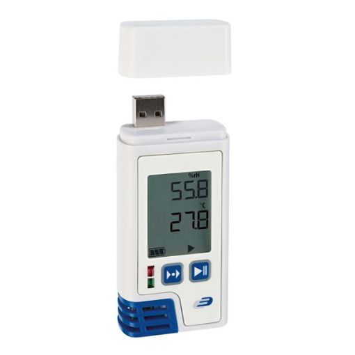 Bilde av Thermo data logger with internal temperature and humidity sensor, LOG210