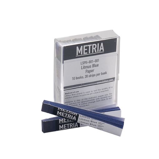 Bilde av Litmus Blue Indicator paper, 10 books x 20 strips