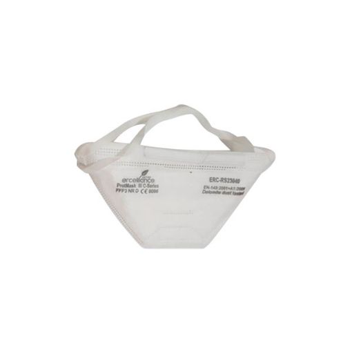 Bilde av Disposable respirator, with valve, FFP3 level, folded, without valve, 20 pcs