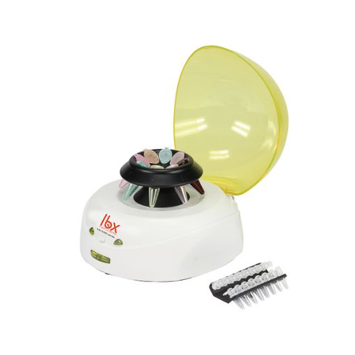 Bilde av Mini Centrifuge, LBX Instruments, MC7000 series,  with blue lid, EU plug