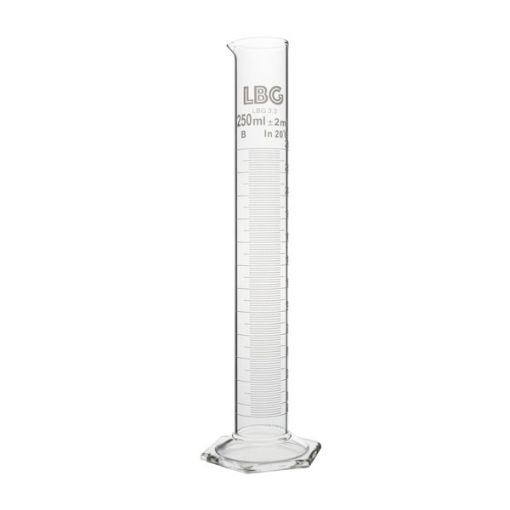 Bilde av Measuring cylinder hexagonal base, class B, 5ml, LGB 3.3