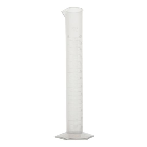 Bilde av Measuring cylinder hexagonal base, polypropylene, class B, 25 ml, 12 pcs