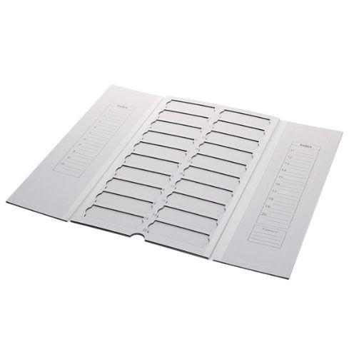 Bilde av Cardboard slide folder, for 4 slides, 50 pcs