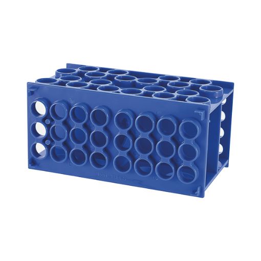Bilde av Universal test multi rack, polypropylene, blue
