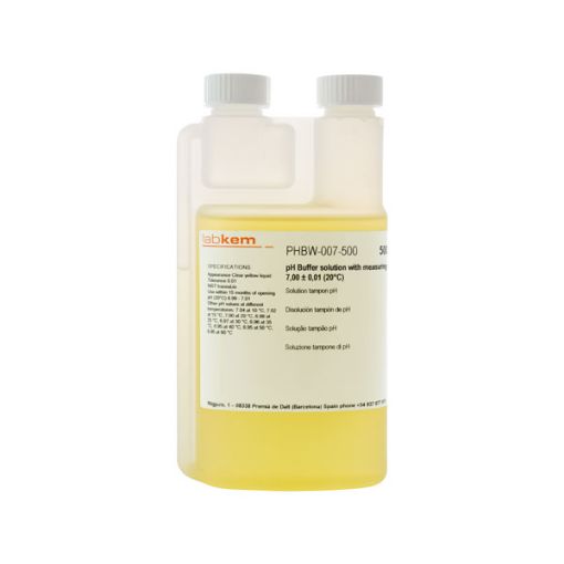 Bilde av pH Buffer solution with measuring chamber, pH 4,00 ± 0,01, 1 L