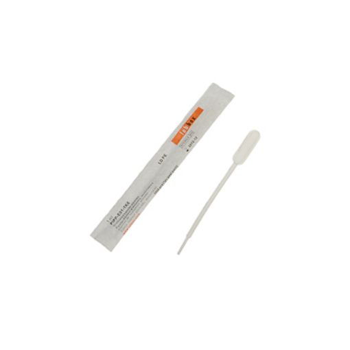 Bilde av PE transfer Pasteur pipettes, sterile, ind. wrapped, graduated each 0,25 ml up to 1 ml, overall vol.