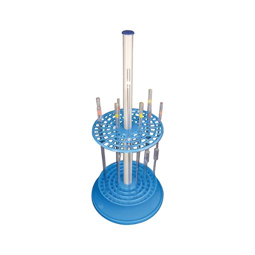 Bilde av Pipette stand, rotatory, upt to 94 pipettes, polypropylene