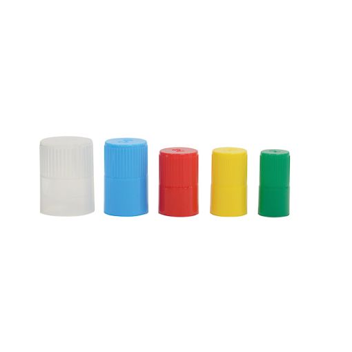 Bilde av Test tube stopper, PP, Ø13 mm, blue color, 500 pcs