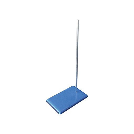 Bilde av Retort stand (cast iron) 200x125mm, with chromium plated iron rod 500xØ10mm, 1 pc
