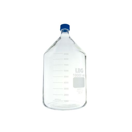 Bilde av Laboratory bottle with ISO thread, graduated, 10000 ml