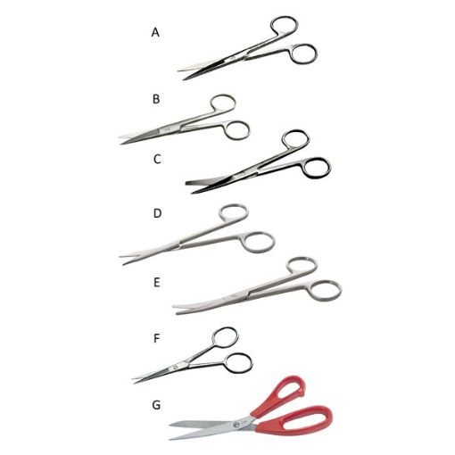 Bilde av Dissection scissors straight, blunt/blunt