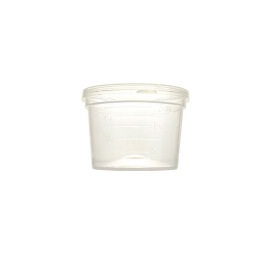 Bilde av Sterile specimen container, polypropylene, 25 ml, 200 pcs