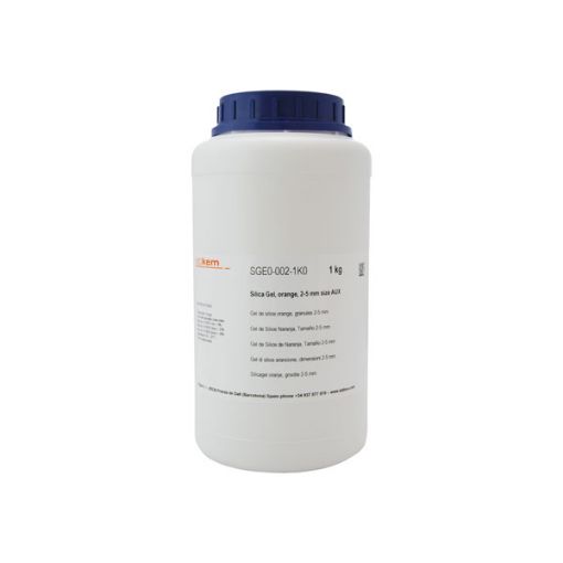 Bilde av Silica Gel, labkem, orange, 2-5 mm size, 3 kg