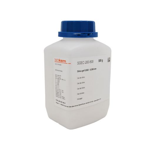 Bilde av Silica gel for column chromatography, 60 Å, 0,063-0,200 mm, 500g
